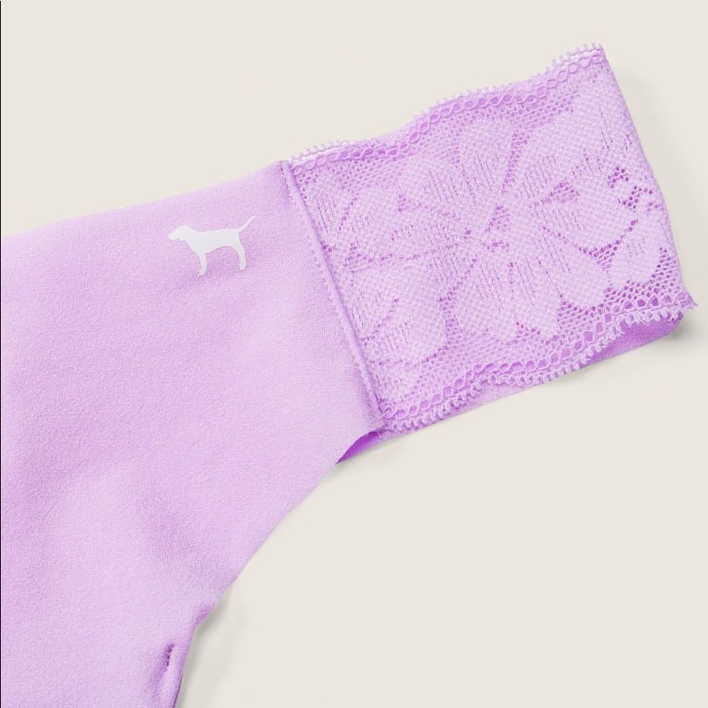 PINK NO-SHOW THONG Panty size S - Picture 2 of 3